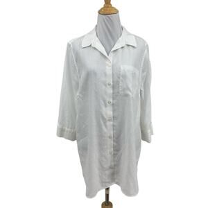Chico's | Dresses | Chicos Womens Denim Tencel Midi Shirt Dress 5 | Poshmark